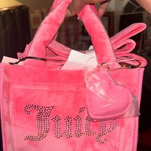 Juciy Couture Pink Cross Body Bag